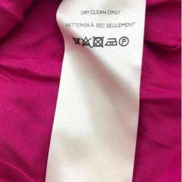 ANTHROPOLOGIE NEW Elegant Red/PINK VELVET Fringe Skirt 😍 XXS-SMALL - Picture 7 of 11